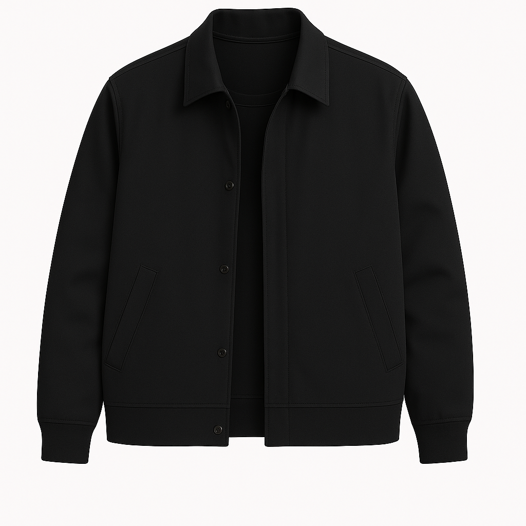 Relaxed Fit Casual Overcoat Jacket for Men