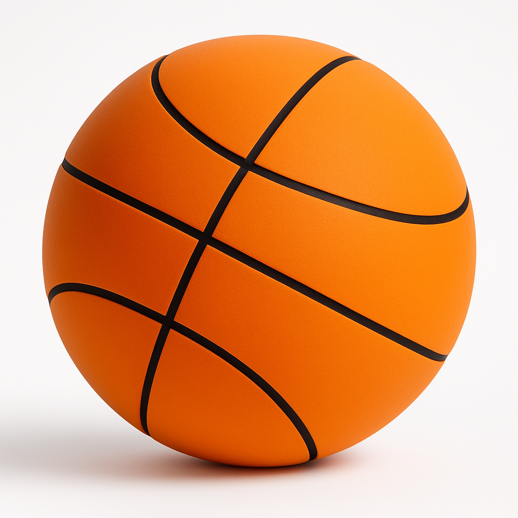 Silent Foam Basketball for Indoor Dribbling Practice