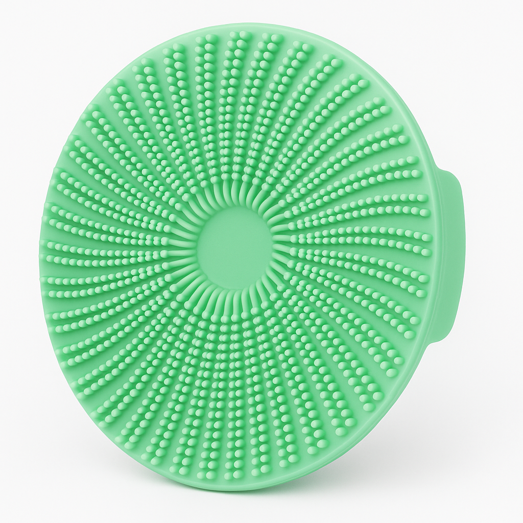 Silicone Body Scrubber Brush for Shower Cleansing