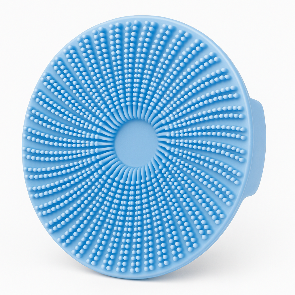Silicone Body Scrubber Brush for Shower Cleansing