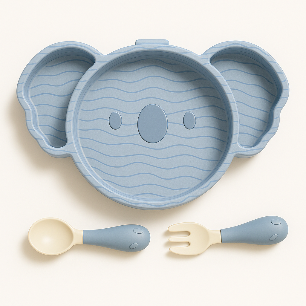 Silicone Feeding Set for Babies and Toddlers