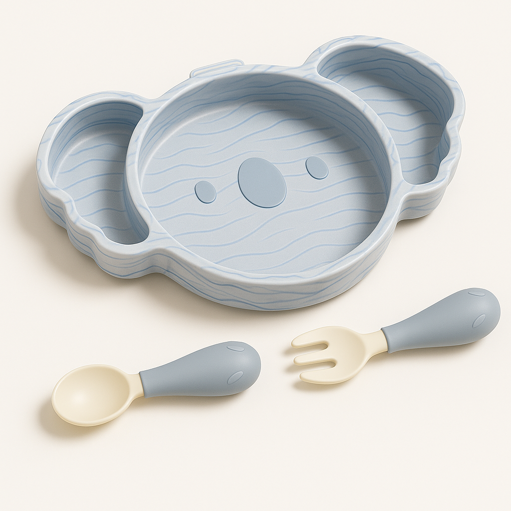 Silicone Feeding Set for Babies and Toddlers