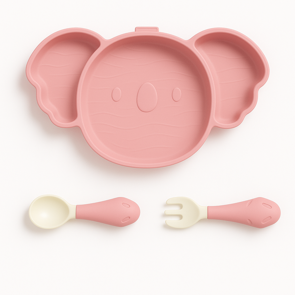Silicone Feeding Set for Babies and Toddlers