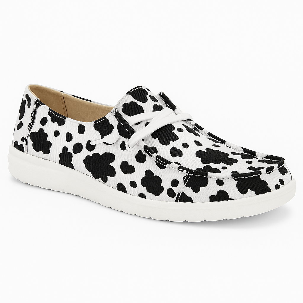 Slip On Sneakers for Women — Lace-Up Look
