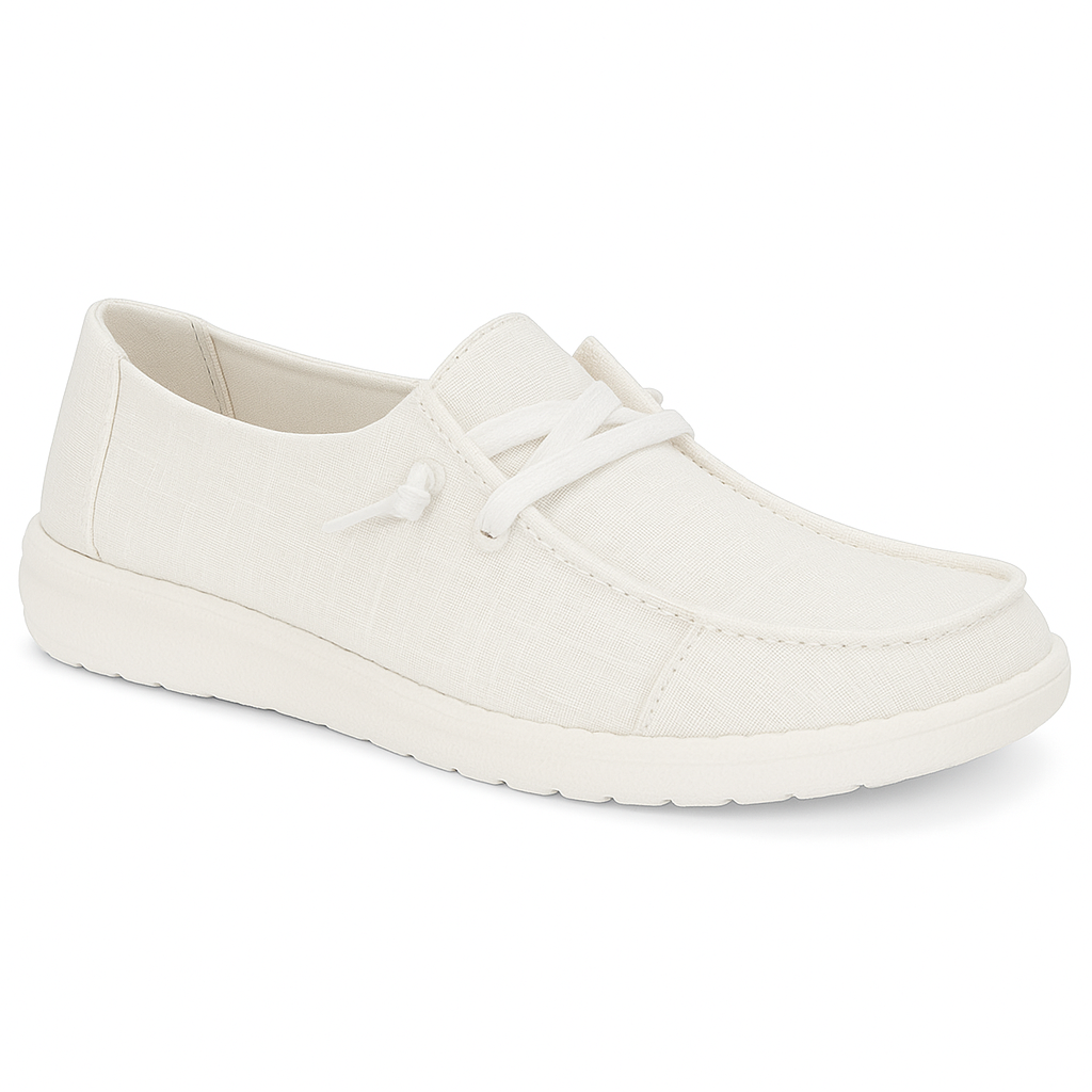 Slip On Sneakers for Women — Lace-Up Look