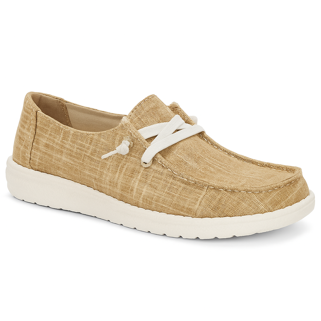 Slip On Sneakers for Women — Lace-Up Look