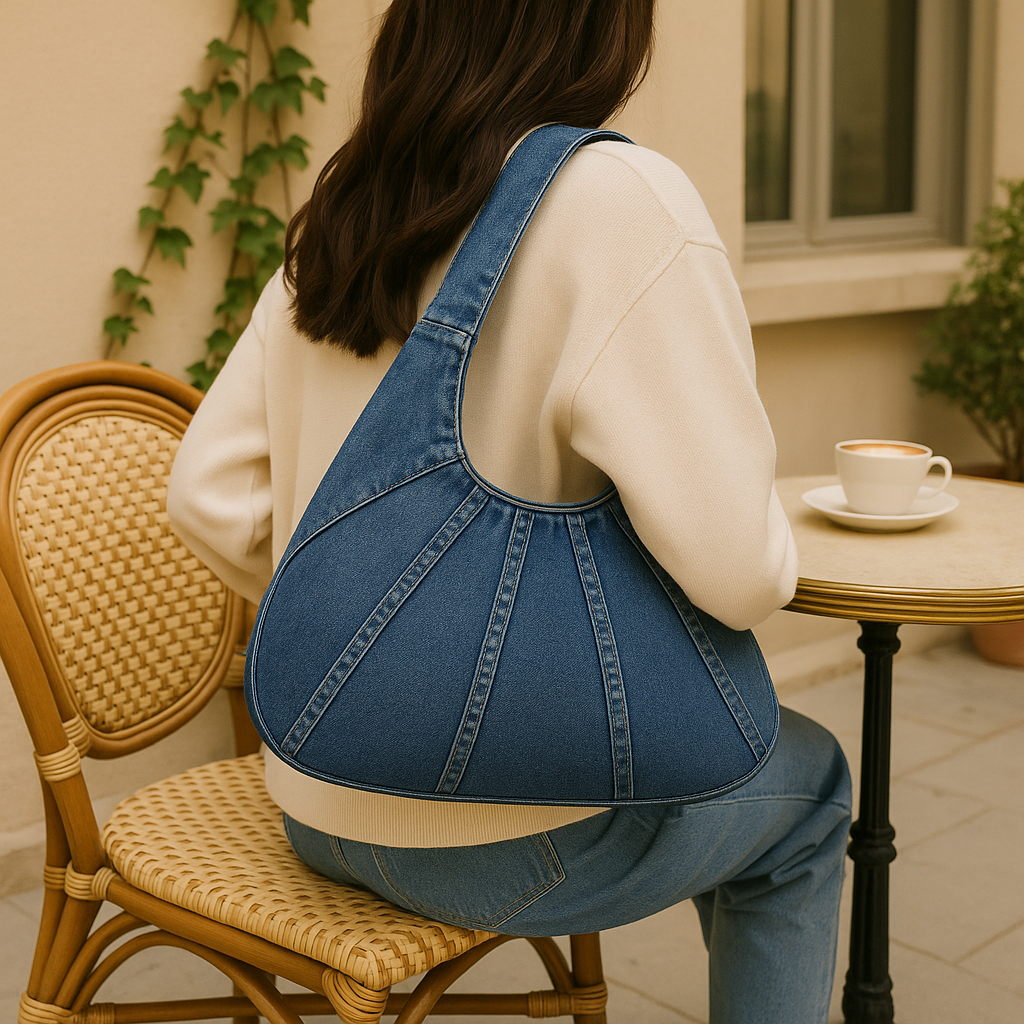Stylish Denim Shoulder Bag for Women