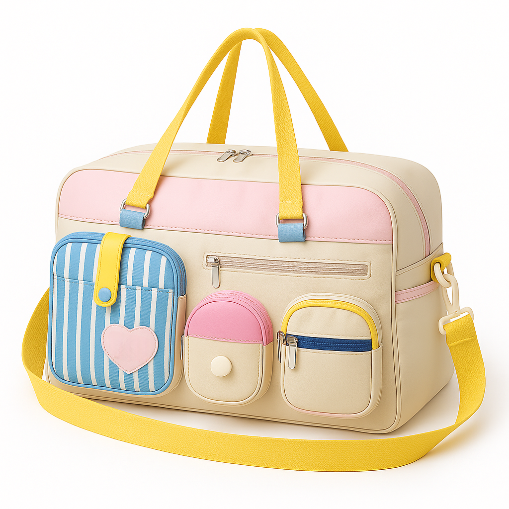 Stylish Women's Weekender Duffel Bag for Travel