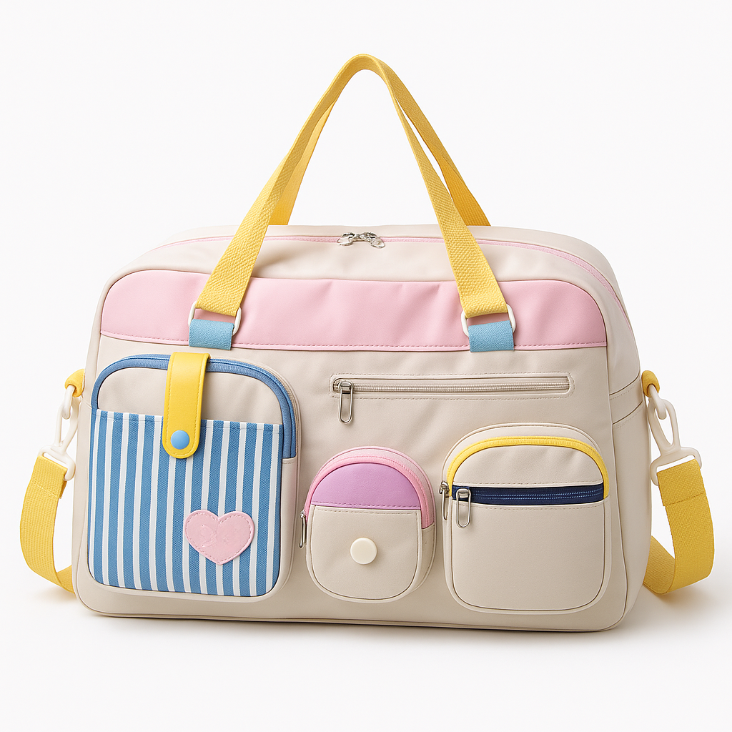 Stylish Women's Weekender Duffel Bag for Travel