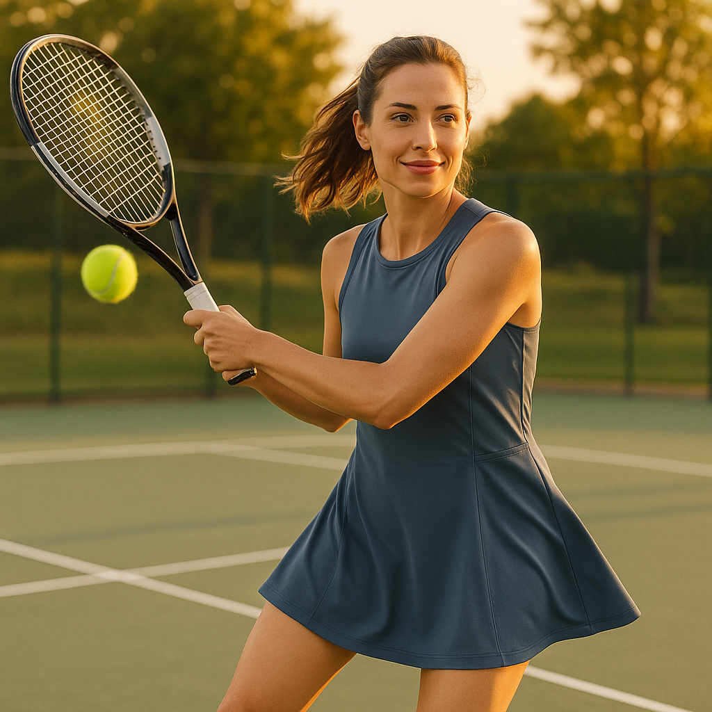 Tennis Skirt Dress β Athletic Sleeveless Activewear for Women
