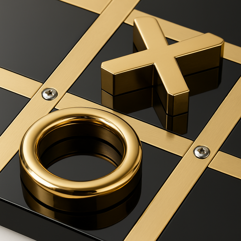 Tic Tac Toe – Decorative Board Game