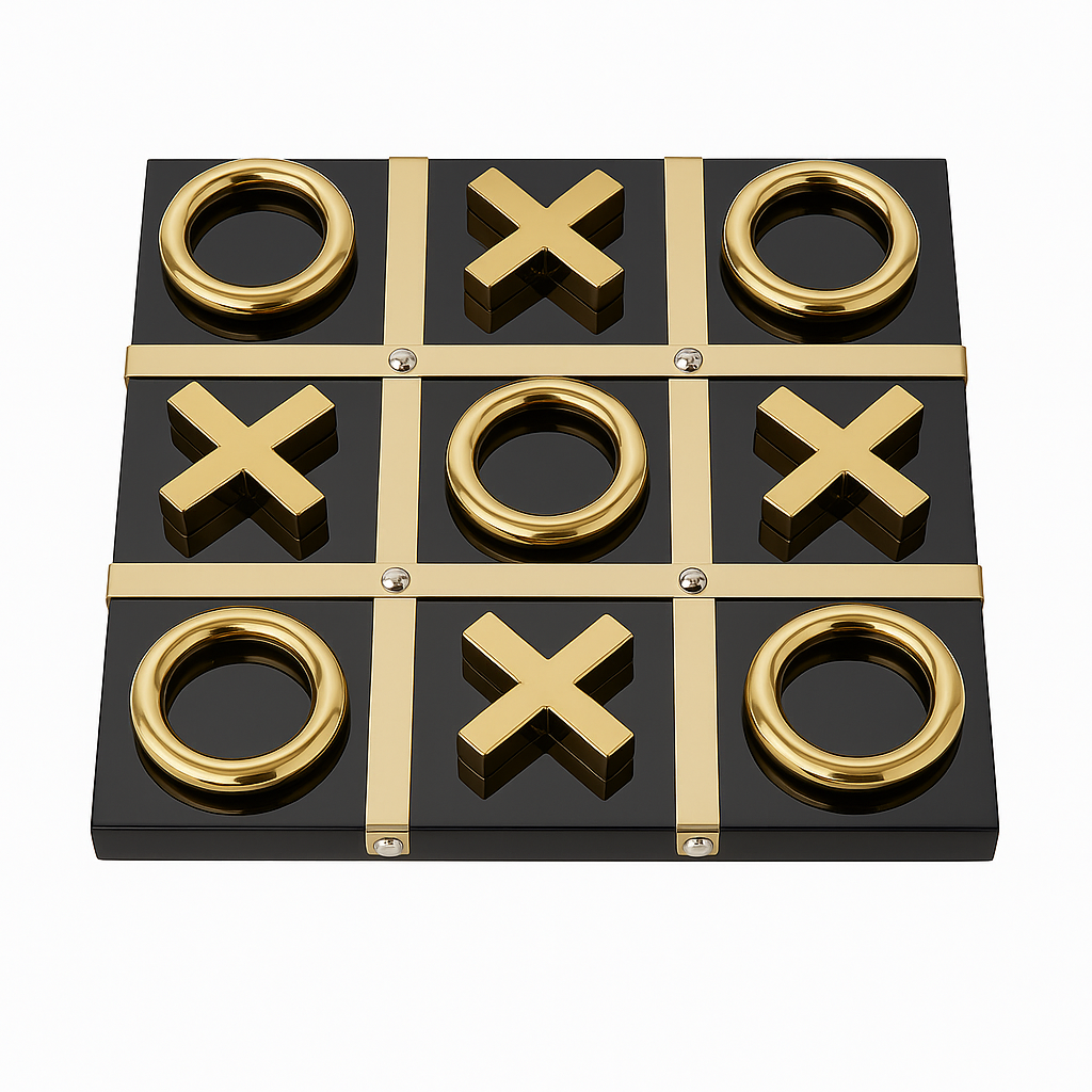 Tic Tac Toe – Decorative Board Game