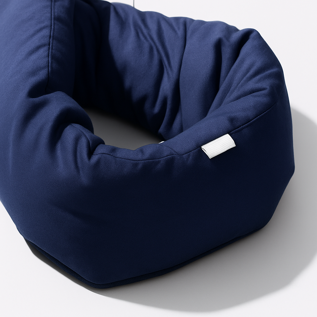 Travel Neck Pillow – Adjustable 360° Head Support