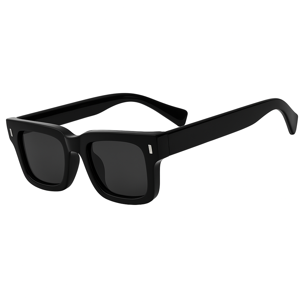 Vintage Sunglasses With Thick Square Frame
