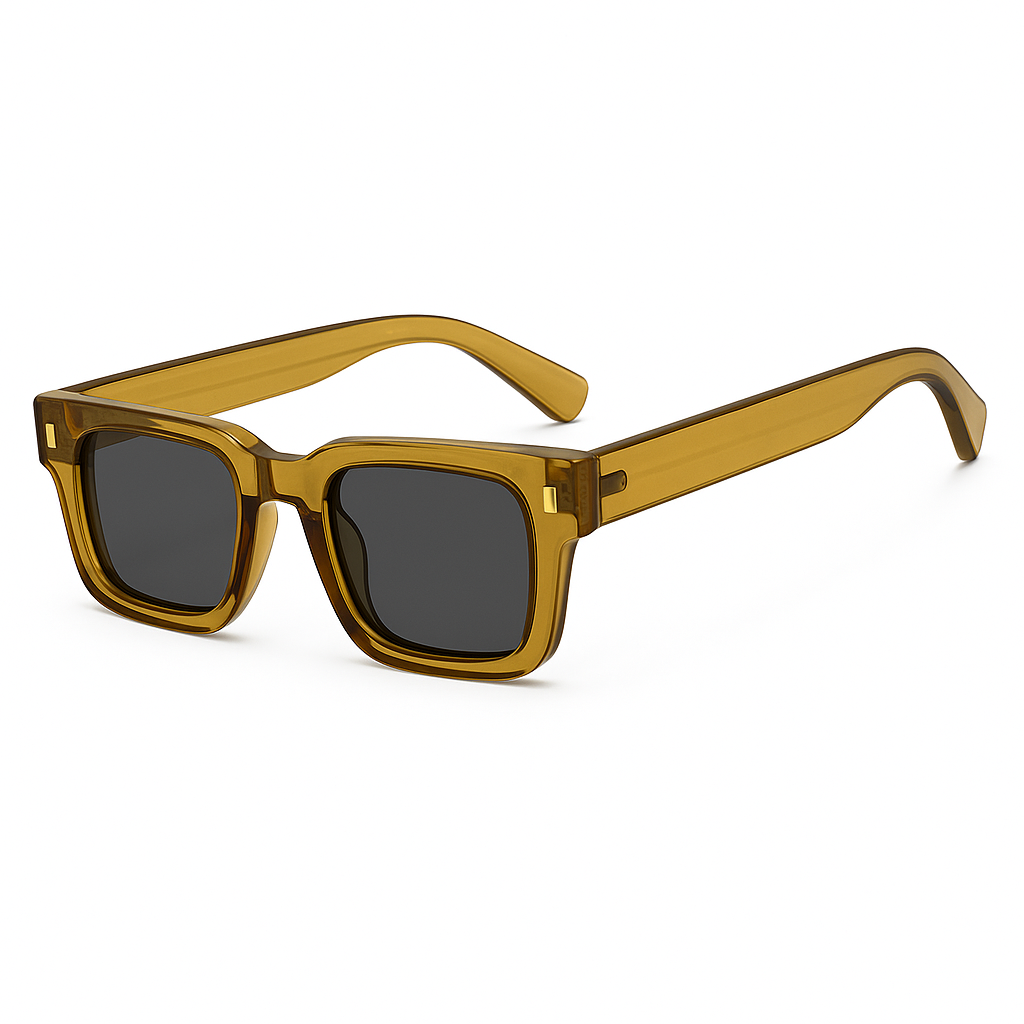 Vintage Sunglasses With Thick Square Frame