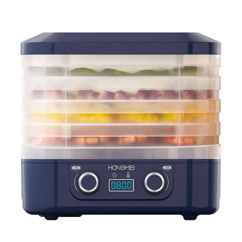 Food Dehydrator for Jerky and Fruit – 5-Tray With Temperature Control