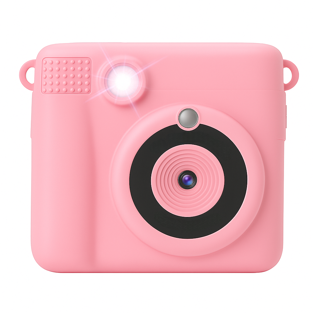 Kids Digital Camera – Print Photo Toy with Video and Stickers