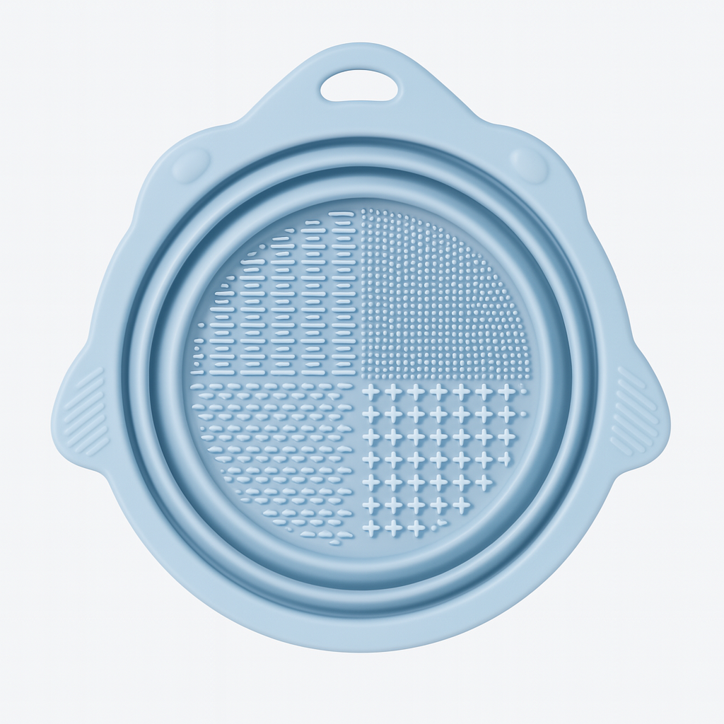 Makeup Brush Cleaner – Foldable Bowl for Deep Cleaning