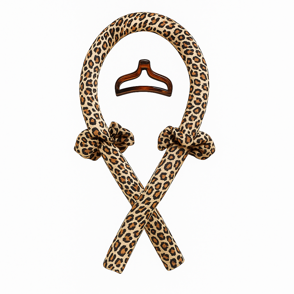 Heatless Hair Curler – Overnight Curls with Clip