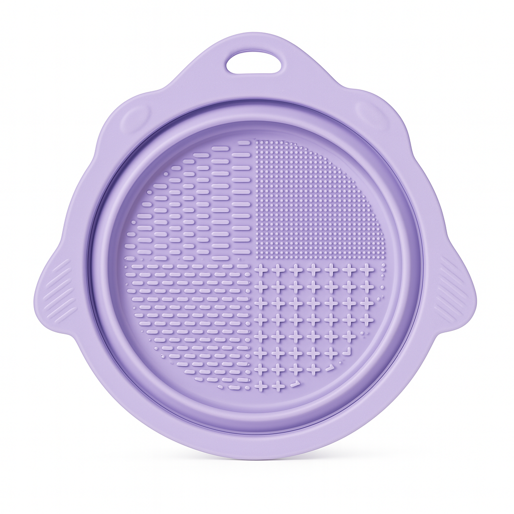 Makeup Brush Cleaner – Foldable Bowl for Deep Cleaning