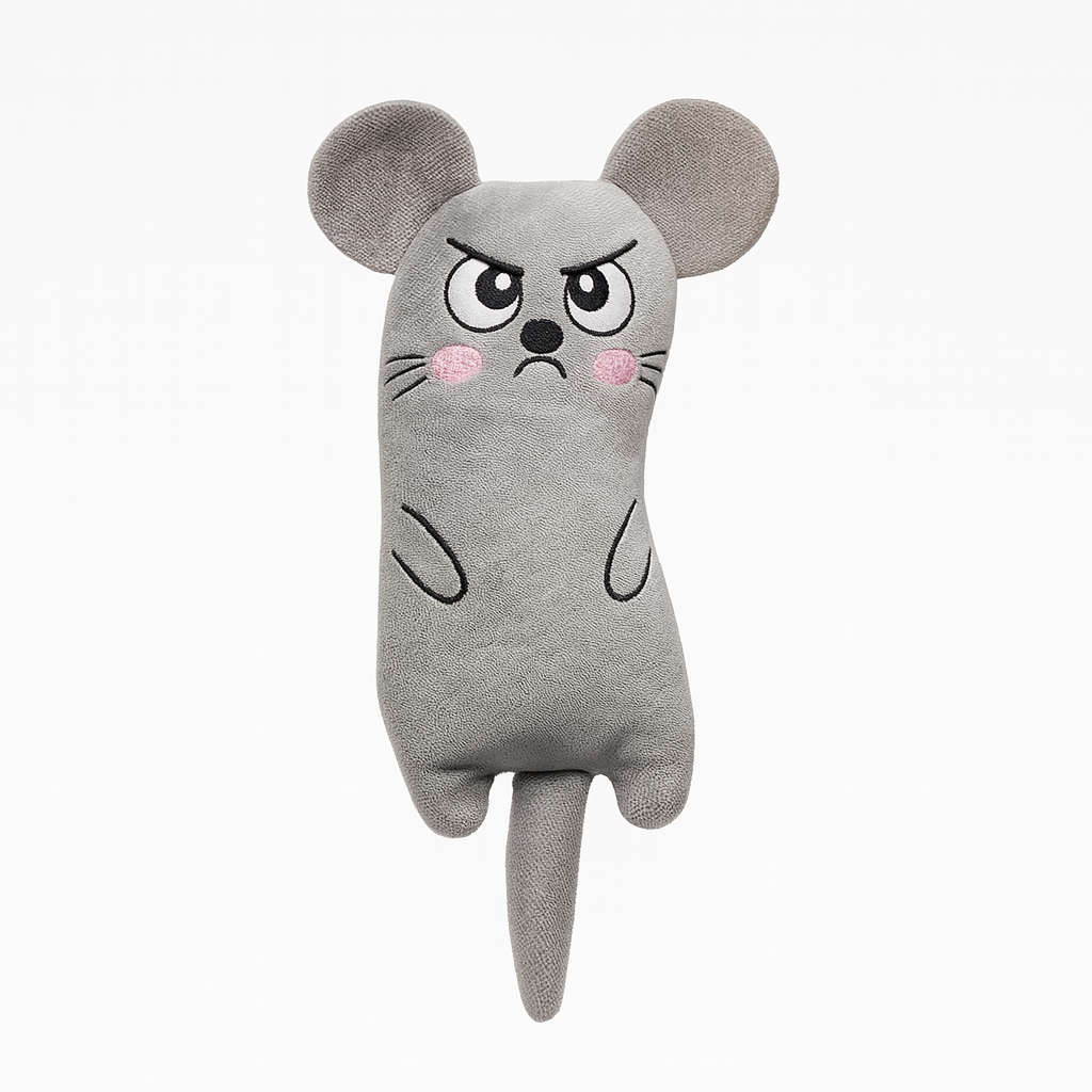 Interactive Cat Plush Toy – Teething and Play for Kittens