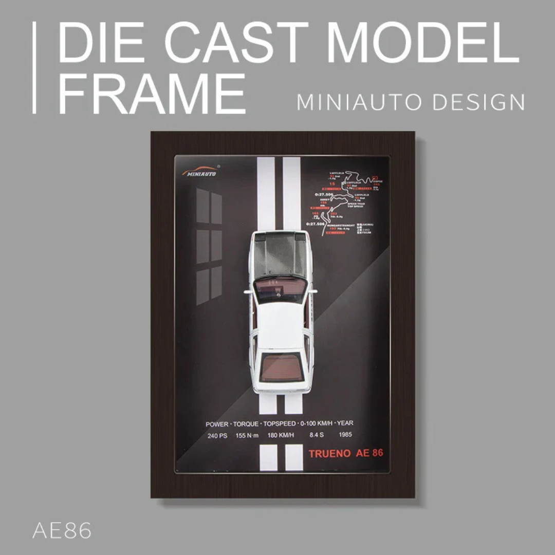 Diecast Car Wall Art Frame