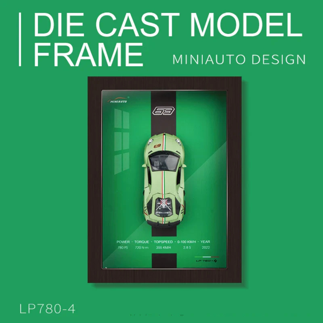 Diecast Car Wall Art Frame