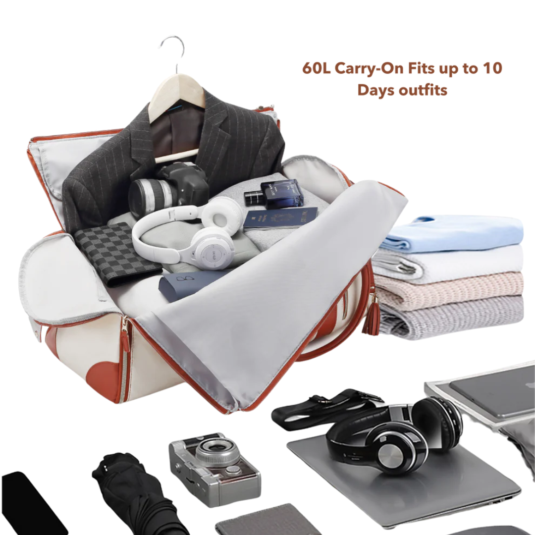 Large Capacity Luxury Travel Duffle Bag