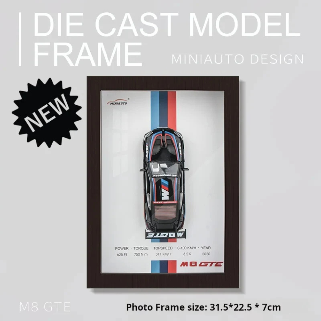 Diecast Car Wall Art Frame