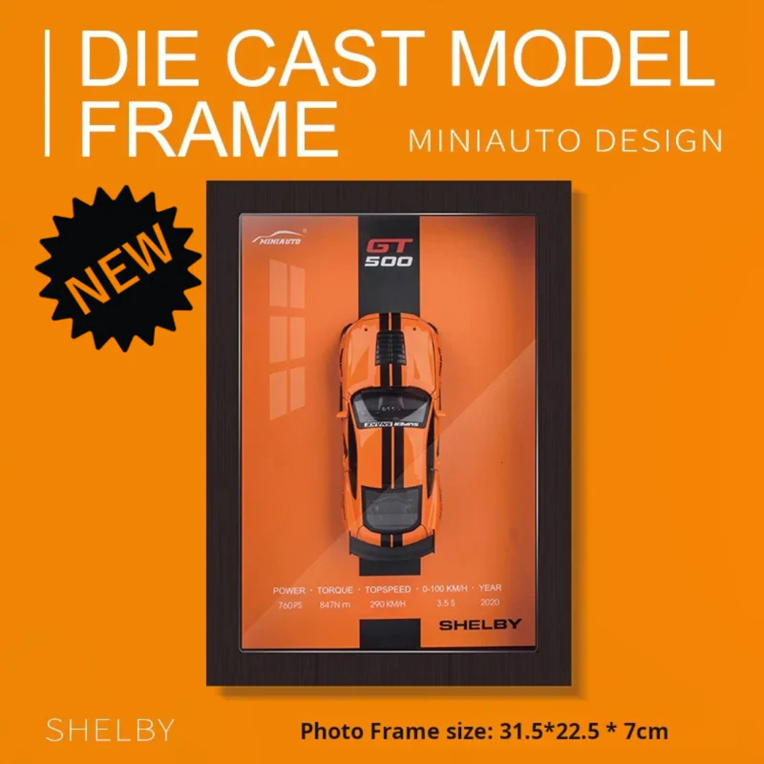 Diecast Car Wall Art Frame