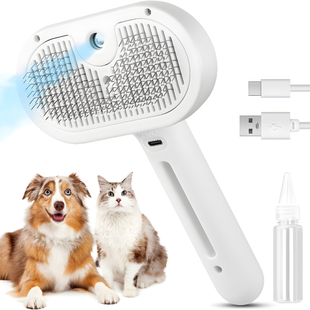 Pet Hair Remover Brush with Steam