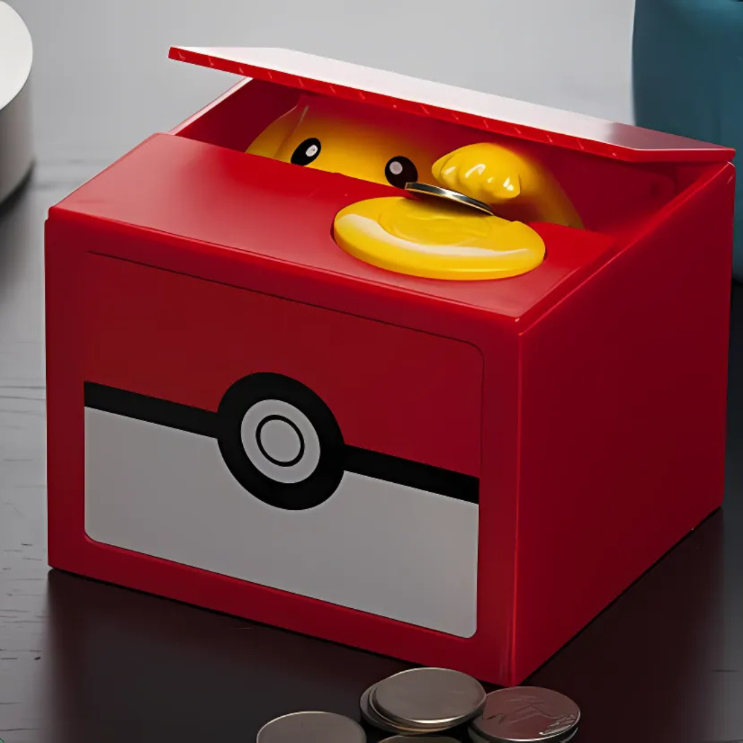 Interactive Coin Stealing Piggy Bank for Kids