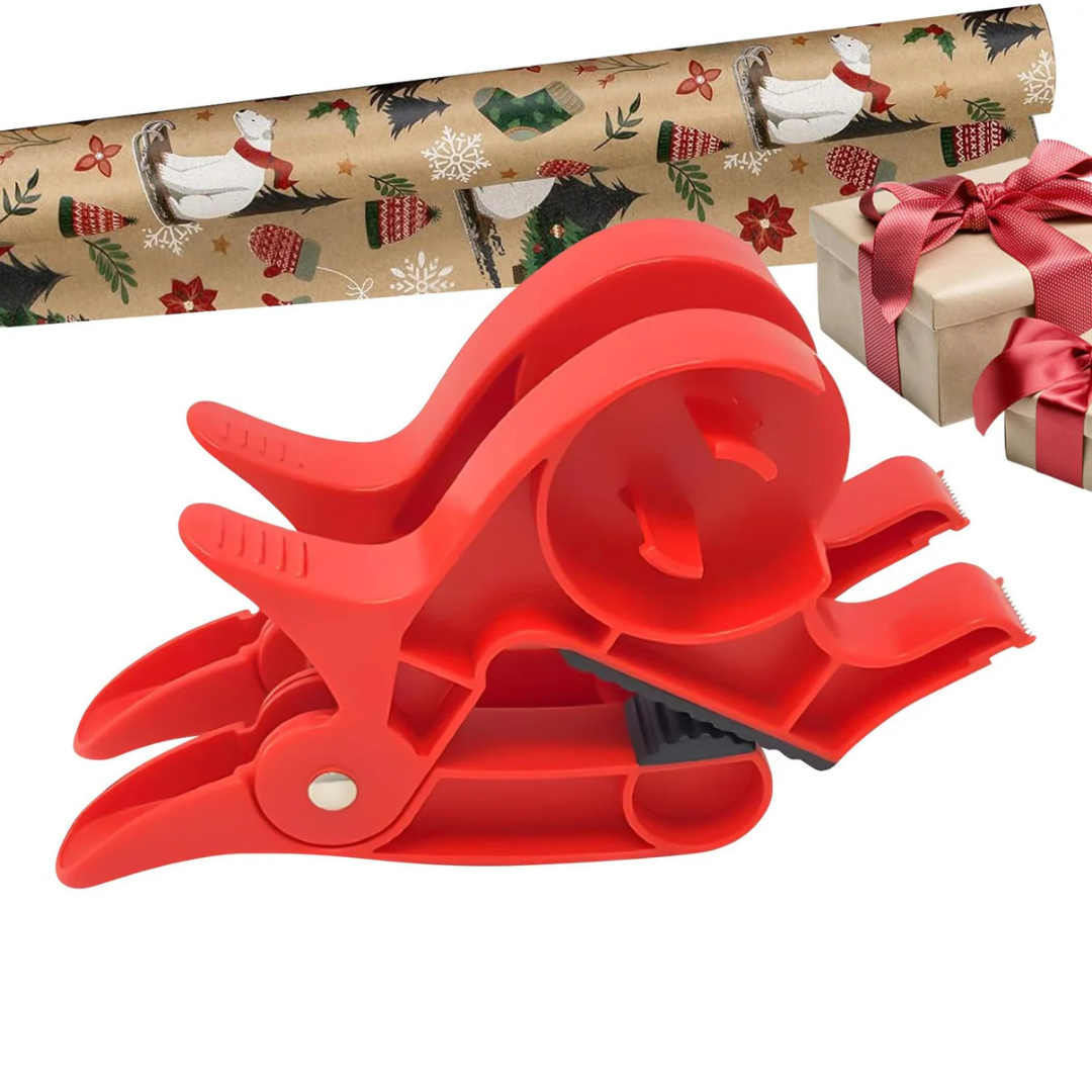 Gift Wrapping Paper Holder Clips