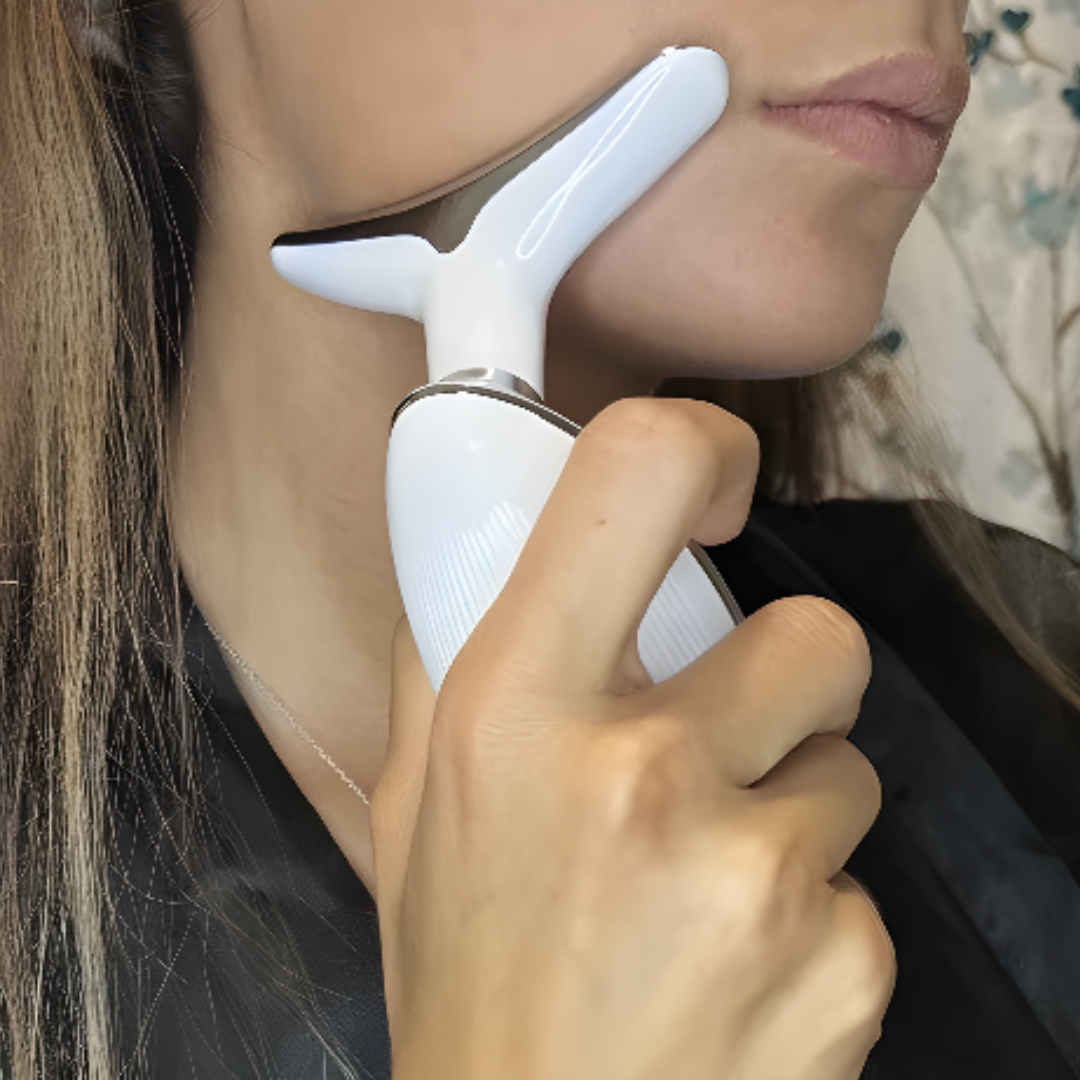 LED Neck & Face Wrinkle Remover Massager