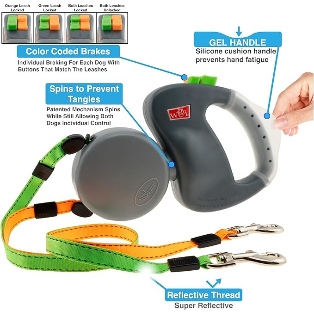 Double Dog Walking Leash