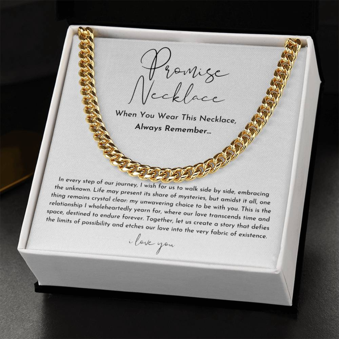 Promise Necklace for Men