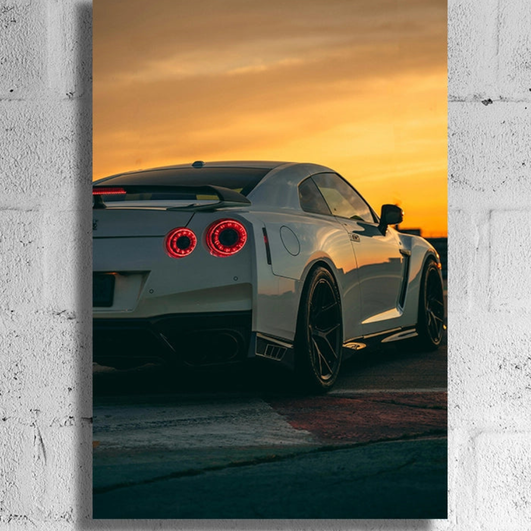 LED Car Wall Art Canvas