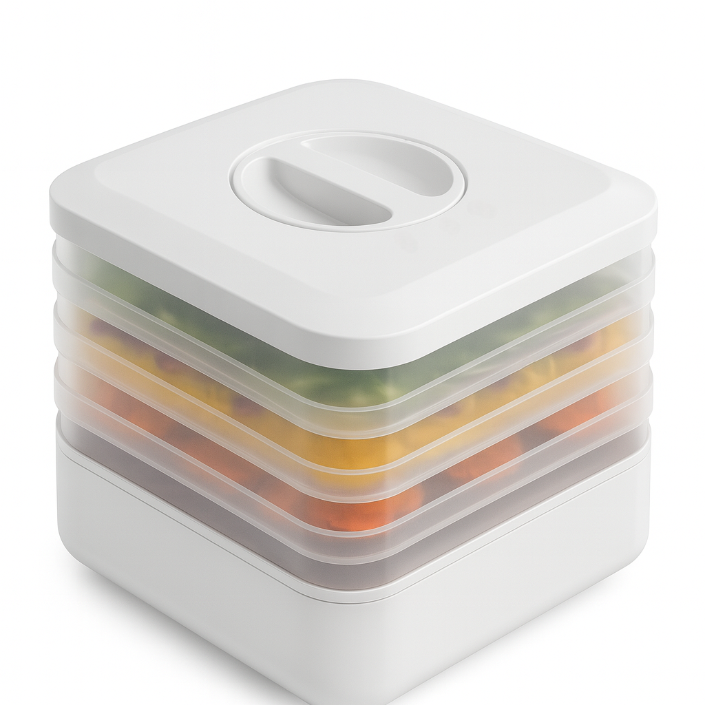 Food Dehydrator for Jerky and Fruit – 5-Tray With Temperature Control