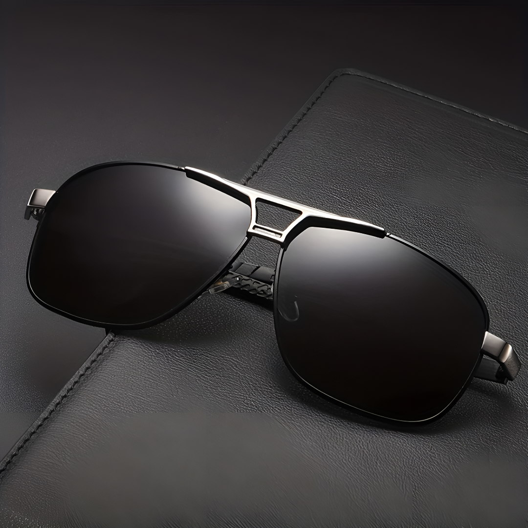 Premium Mirrored Metal Performance Sunglasses for Men
