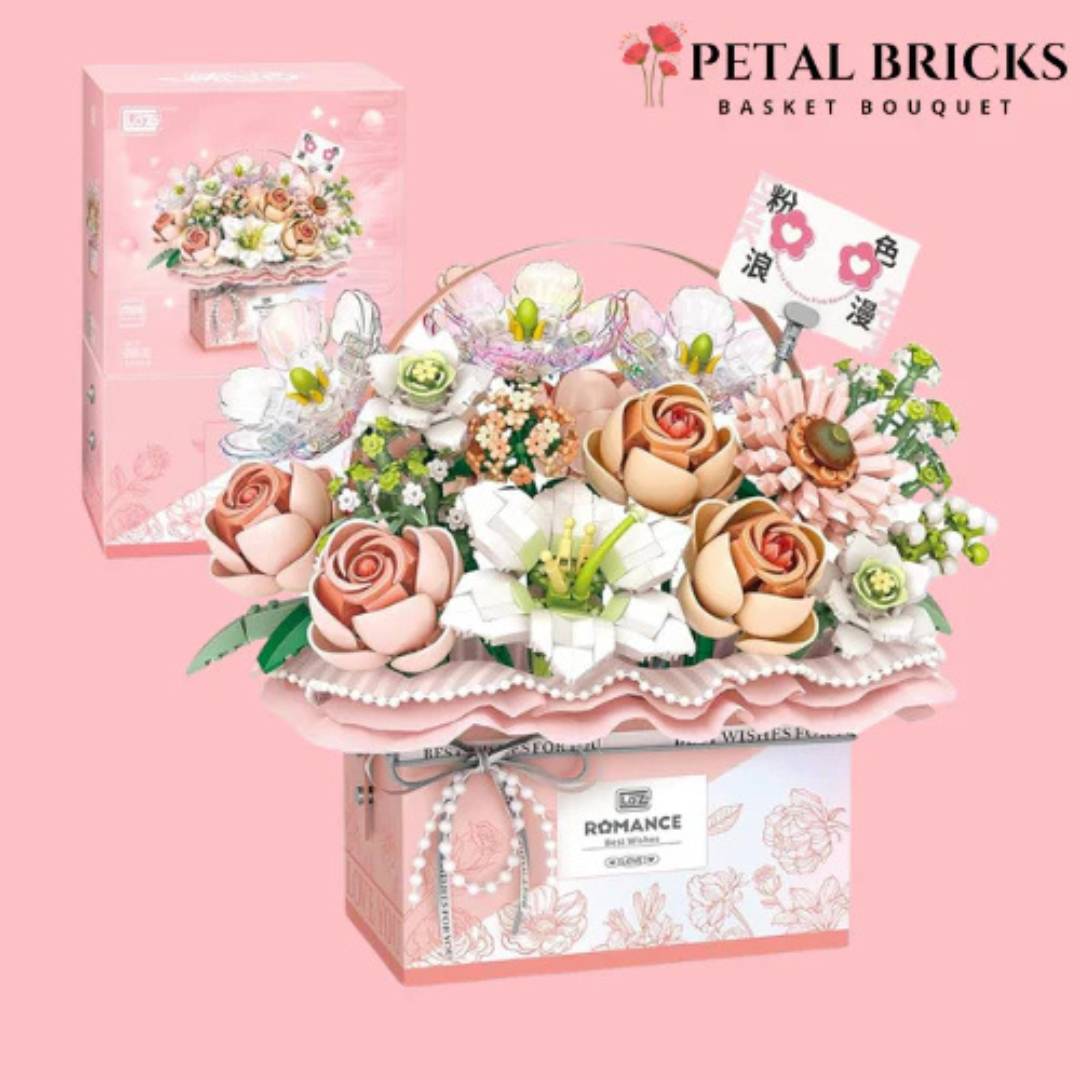 Petal Bricks Flower Bouquet