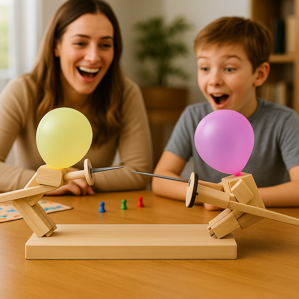 Family Game Night – Balloon Battle Game