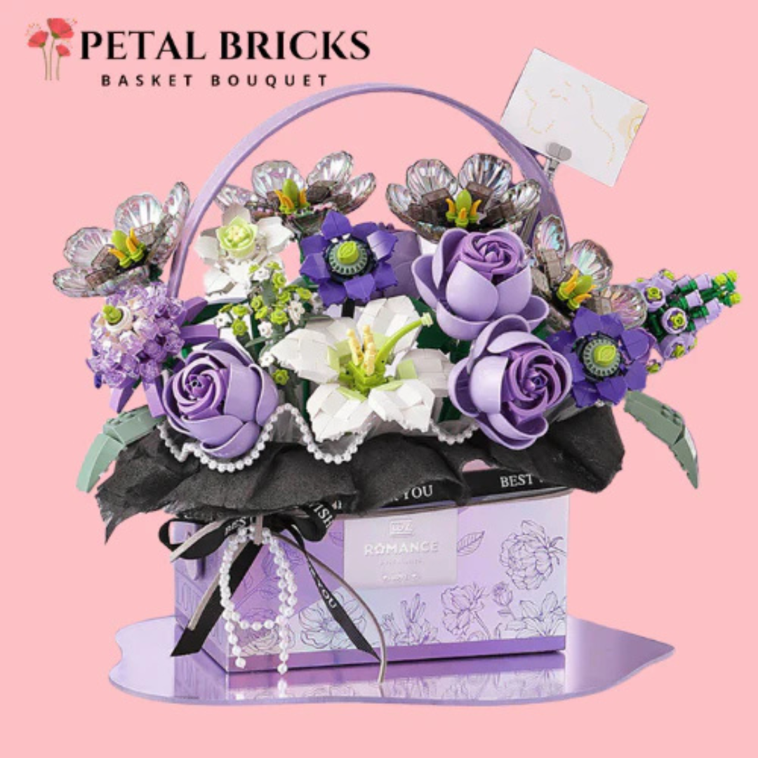 Petal Bricks Flower Bouquet