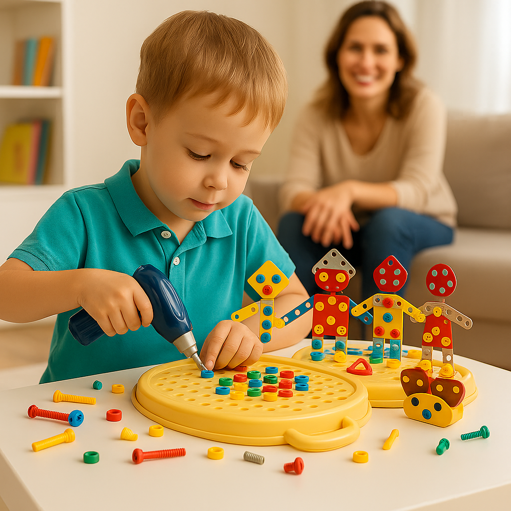 Fine Motor Skills Toy – Creativity Drill Set