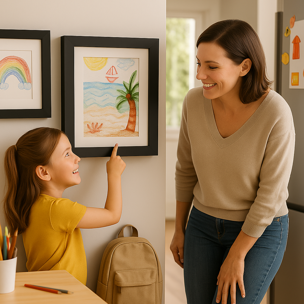 Picture Frame – Display Case for Kids' Art and Posters