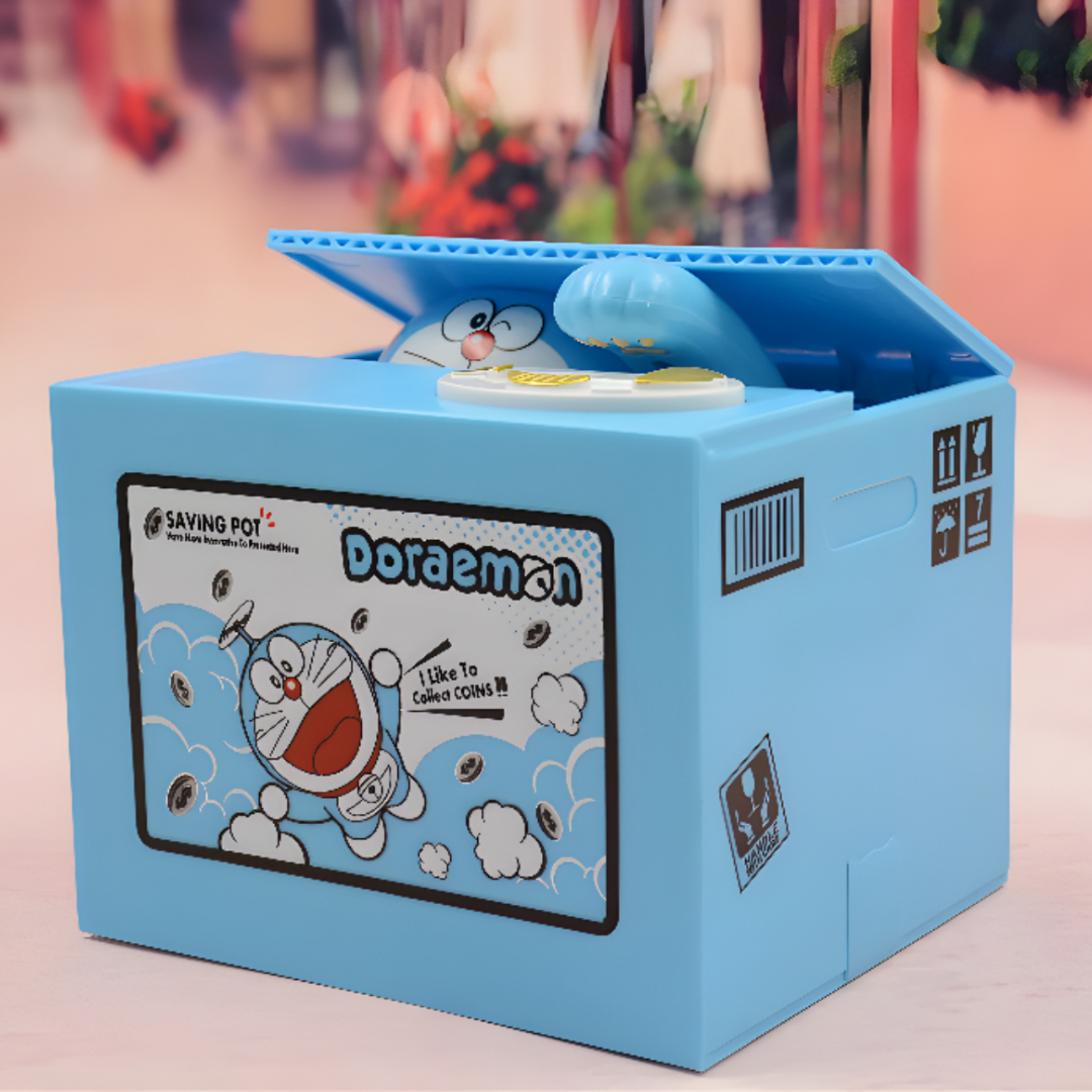 Interactive Coin Stealing Piggy Bank for Kids