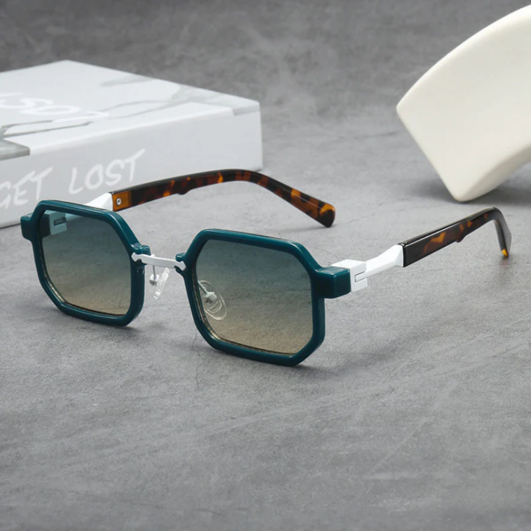 Trendy Geometric Frame Sunglasses for Men and Women