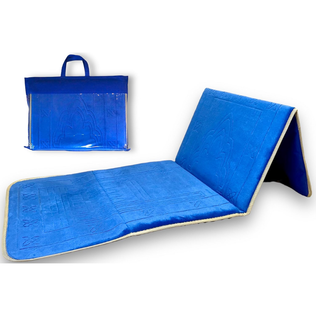 Islam Foldable Prayer Mat with Backrest