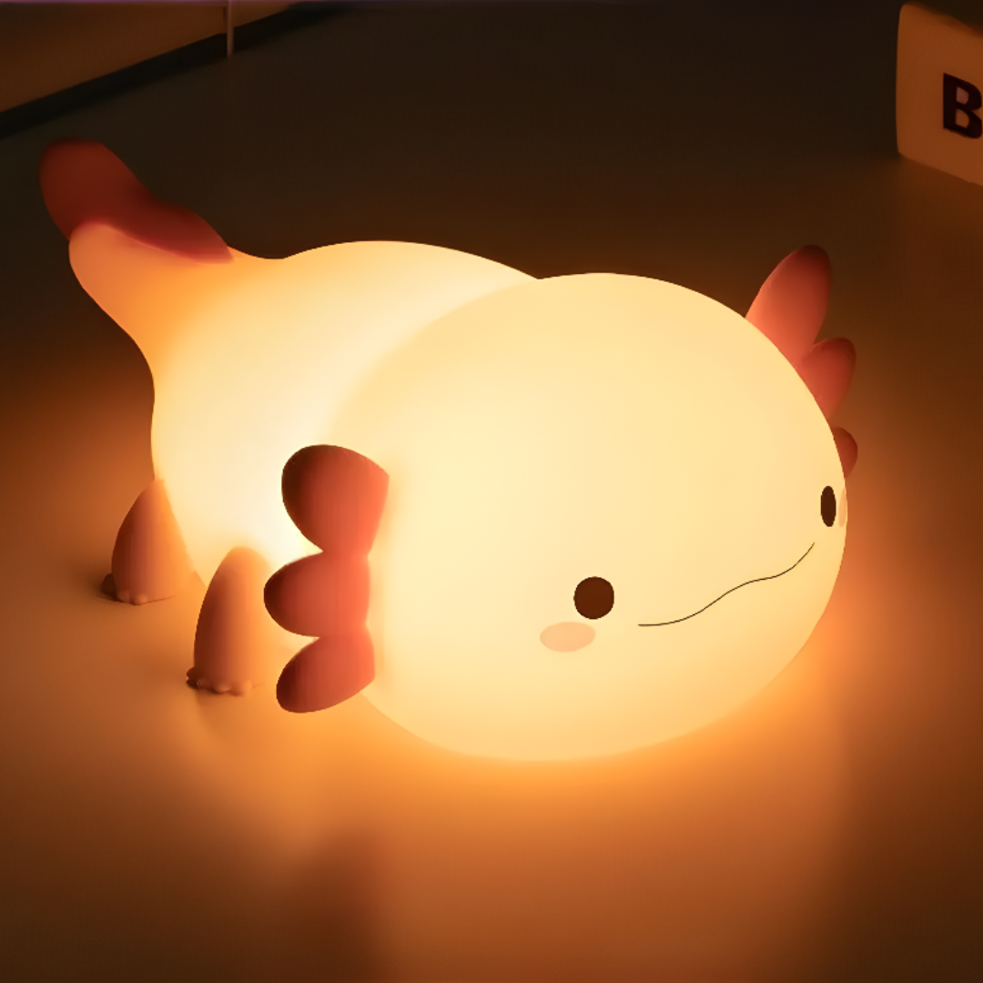 Axolotl Squishy Night Light