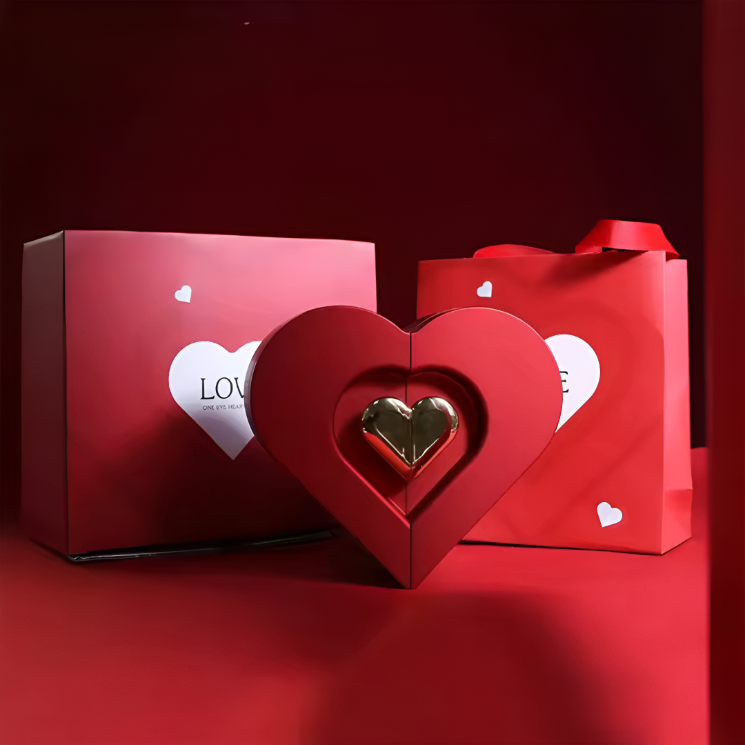 Heart Necklace Gift Box
