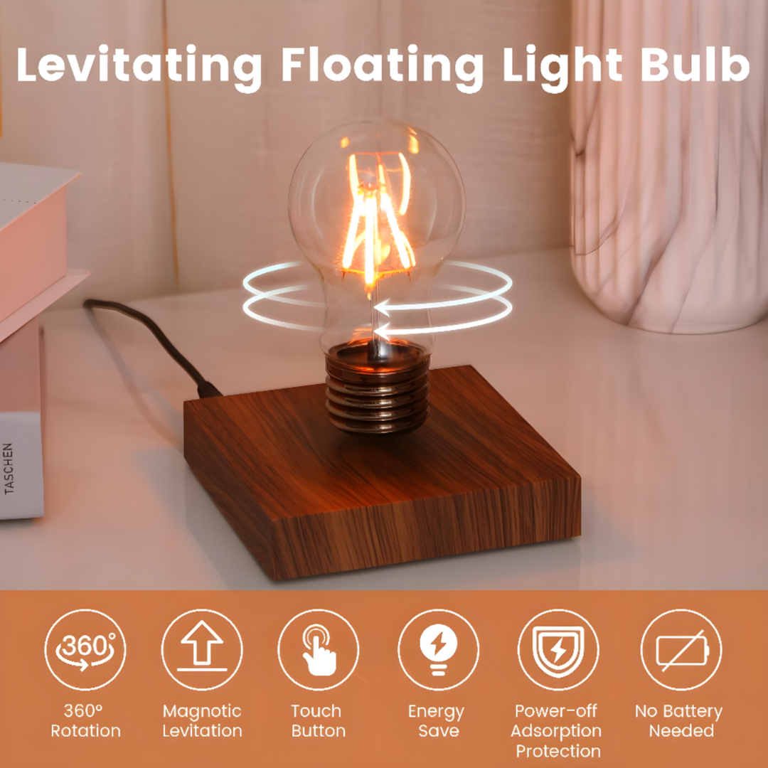 Levitating Light Bulb Lamp